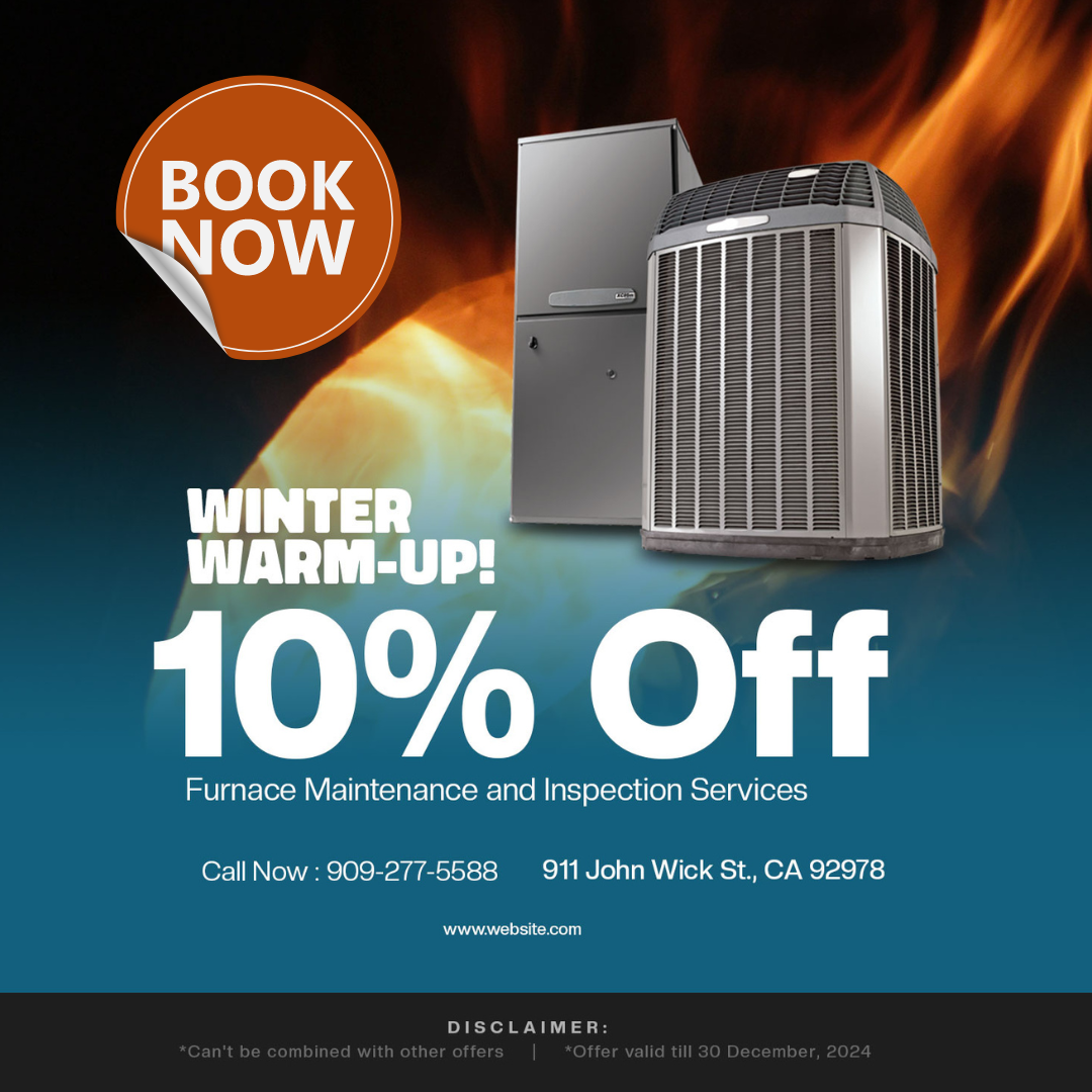 10% Off on Furnace Maintenance & Inspection Services!